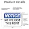 Signmission 10 in Height, 14 in Width, Vinyl Decal, Rectangle OS-2PACK-NS-D-1014-L-14758 - alternate 4